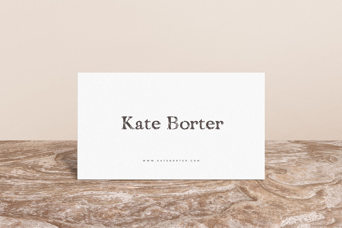 Vescona - Grunge Serif Font, a Slab Serif Font by AndrewPixel (Photo 3 of 8)