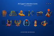 All Egypt Collection Icons, an Icon by nikolay.dimitrov (Thumbnail 2 of 2)