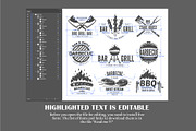 18 BBQ Logos Templates, a Branding & Logo Template by Art Design (Thumbnail 10 of 11)