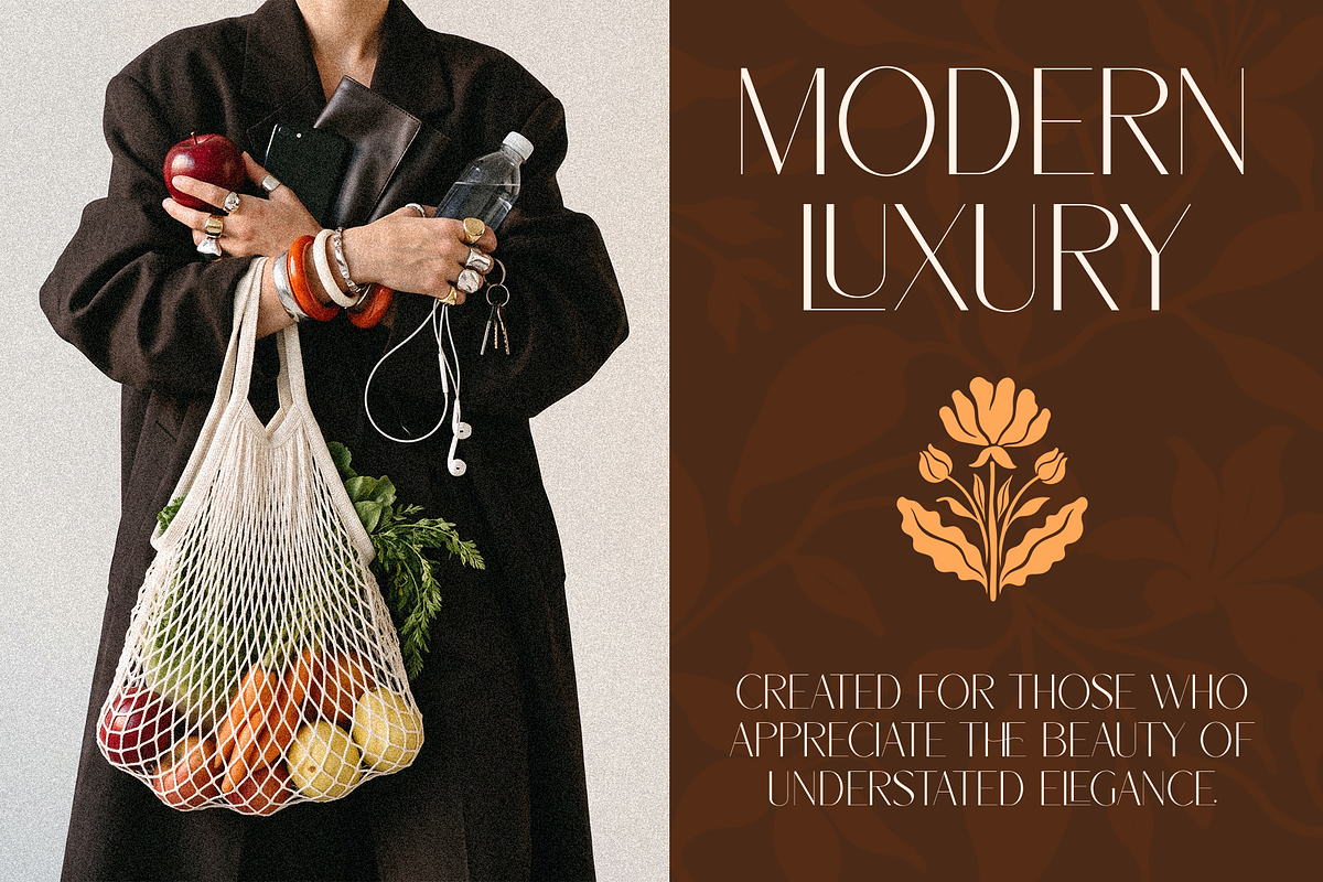 Chalero - A Soft Modern & Luxury, a Sans Serif Font by Muflieart (Photo 7 of 12)