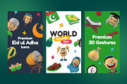 3D Eid ul Adha Icons, a Characters & Person 3D Model by Vectors Market (Thumbnail 8 of 9)
