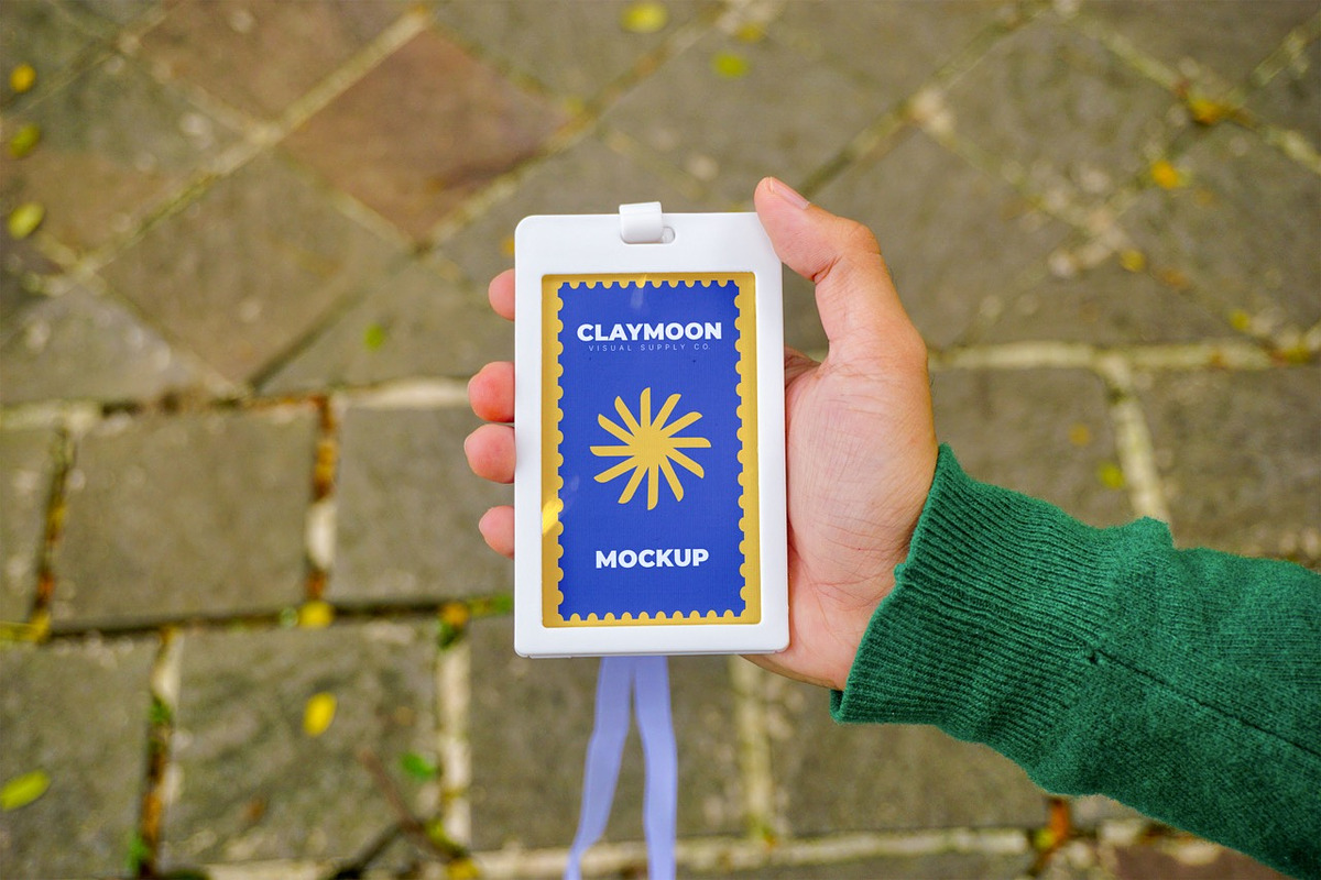 Realistic Photo ID Card Mockup, a Product Mockup by Claymoon Lab (Photo 2 of 6)