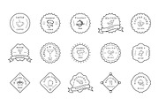 85 Cafe, Bakery, Hotel Badges/Labels, an Object Graphic by Creative Stall (Thumbnail 2 of 5)