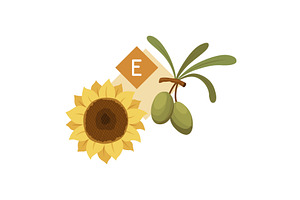 Nutrient Rich Sunflower and, an Object Illustration by Things for designers