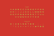 Croparo - Modern Futuristic Typeface, a Sans Serif Font by Letterna (Thumbnail 3 of 4)