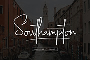 Southampton Signature Business Font, a Script Font by Creatype Studio (Thumbnail 1 of 11)