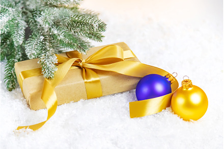 Beautiful Christmas background. New, a Holiday Photo by yanadjana
