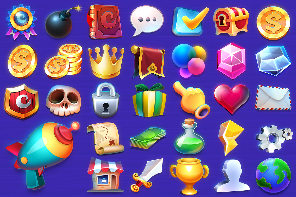 DACON - Game Icon Generator, an Icon by Weirdsgn Store (Photo 2 of 8)