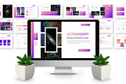 Astronomy - Outer Space Powerpoint, a Presentation Template by Deepslide Studio (Thumbnail 2 of 6)