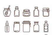 Bundles Set Candle Label Vector, an Outline Icon by adenpinkstore (Thumbnail 6 of 12)