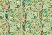 A set of Rococo patterns., a Pattern Graphic by Designs by Helen Trupak (Thumbnail 2 of 4)