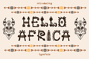 African Font + bonus, a Font by Wittmann (Thumbnail 1 of 5)