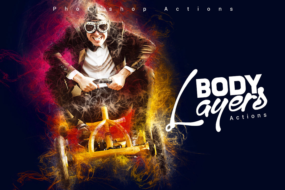 Body Layers Photoshop Actions, an Action Add-On by DuoFankaar (Photo 1 of 9)
