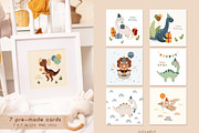 Dinosaur Birthday collection, an Animal Illustration by JulzaArt (Thumbnail 3 of 8)