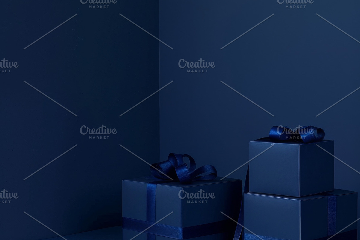 161 Gift boxes, a Holiday Photo by Handmadefont (Photo 8 of 164)