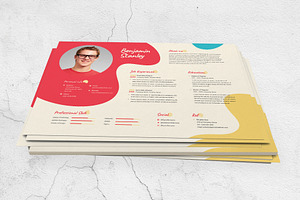 Creative Resume CV Template 42