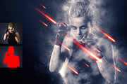 Burn Spark Effect Photoshop Action, a Brushes & More by MRI STUDIO (Thumbnail 6 of 13)