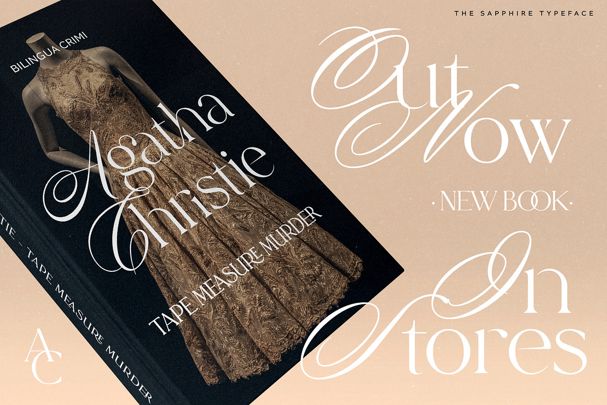 The Sapphire - A Calligraphic Serif, a Serif Font by Ivan Rosenberg (Photo 13 of 19)