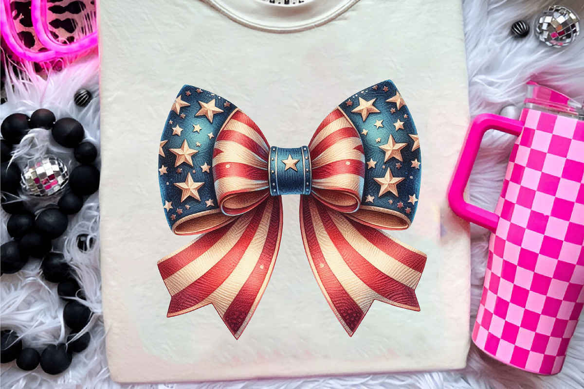 Watercolor Retro 4th of July Clipart, an Illustration by CreationArt (Photo 6 of 9)
