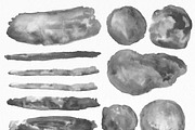 90 Photoshop Watercolor Brushes preview 4