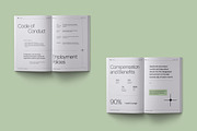 Employee Guidebook/Handbook Template, a Brochure Template by fakhroo (Thumbnail 4 of 11)