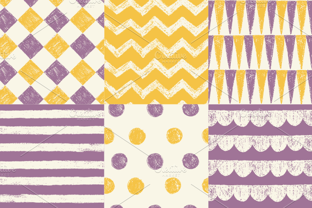 SIMPLE Geometric Patterns preview 3
