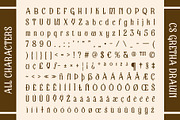 CS Gretha Drawn, a Serif Font by Craft Supply Co. (Thumbnail 8 of 8)
