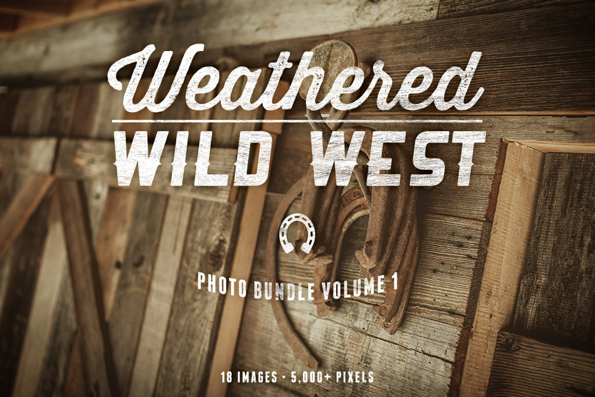 Weathered Wild West Photo Bundle preview 4