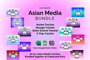 Asian Media Bundle, an App Template by Ardent Workshop