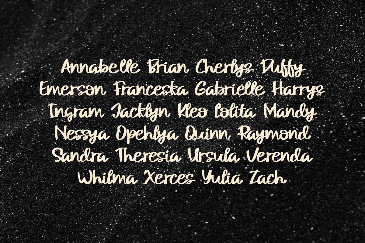 MAYRUSHO, a Handwritten Font by Rizenight (Photo 2 of 6)