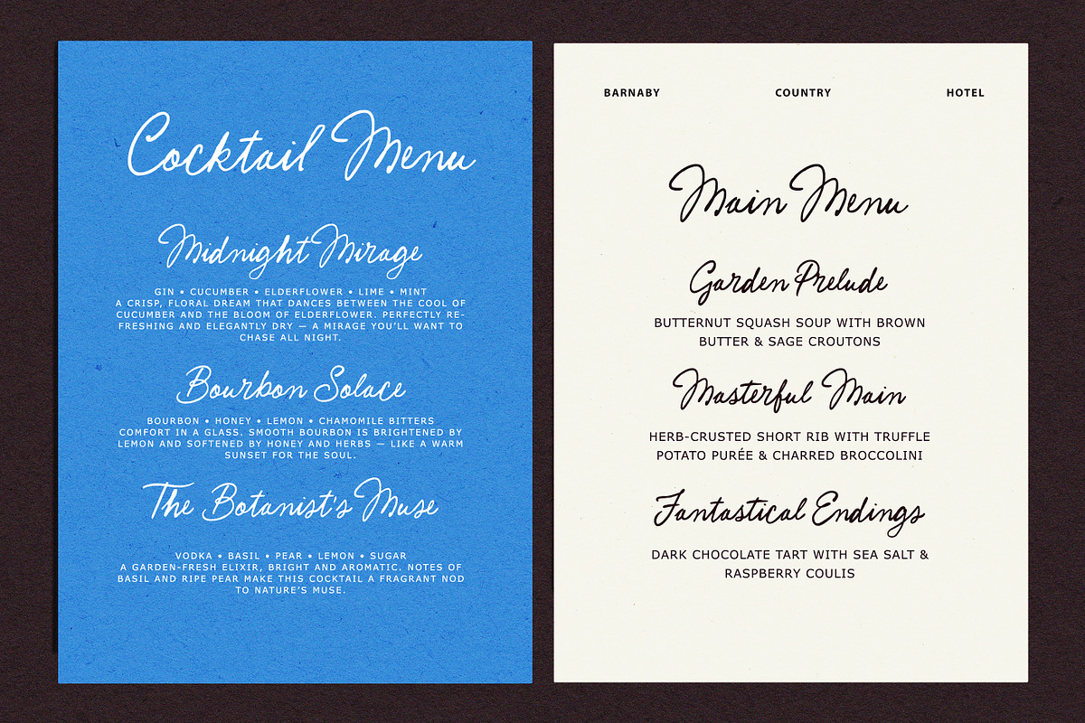 Postcards from Napoli Script, a Font by Nicky Laatz (Photo 14 of 36)