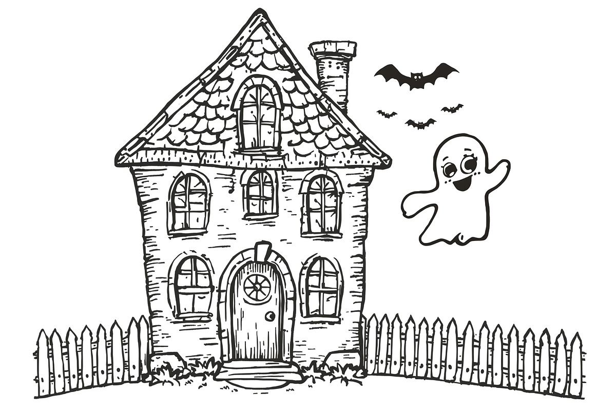 Halloween Coloring Book Bundle, an Illustration by Designs_River (Photo 9 of 26)