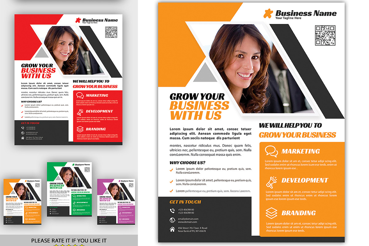 Corporate Flyer, a Flyer Template by Artiverge (Photo 3 of 3)