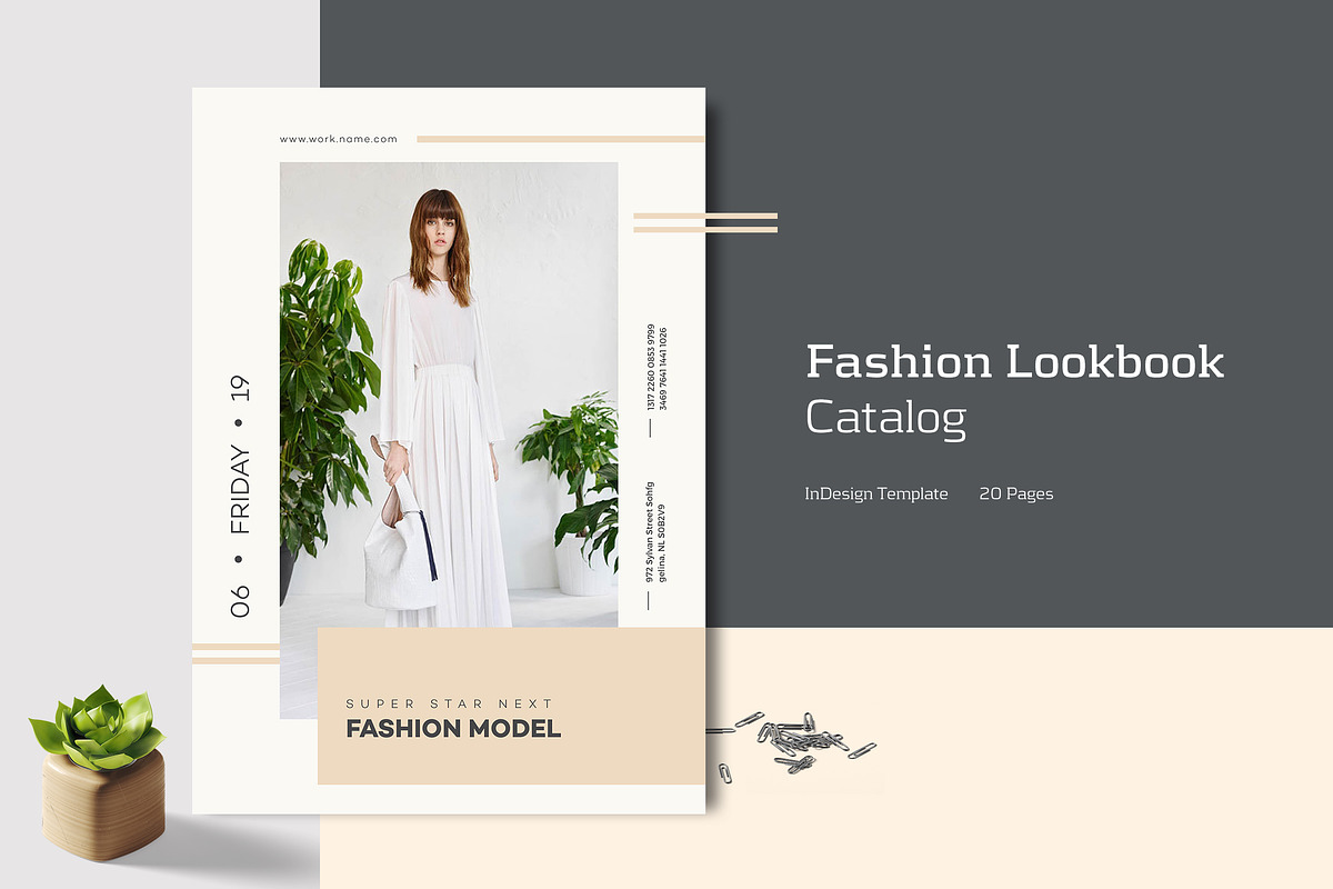 Lookbook - Catalog, a Brochure Template by Addaxx (Photo 1 of 4)