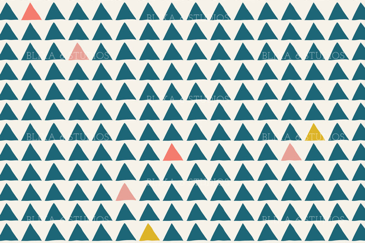 Organic Triangular Digital Paper preview 3