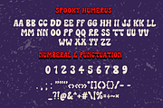 Spooky Humerus is a Halloween font, a Handwritten Font by Brown Cupple (Thumbnail 12 of 13)