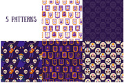 Cute Day of the Dead Set, a Seasonal Illustration by Bielousova Art (Thumbnail 5 of 9)