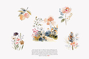 watercolor autumn clipart collection, a Decorative Illustration by Patishop Art (Thumbnail 5 of 8)