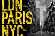 BRASH - A Dry Brush Font, a Sans Serif Font by ReveryWorks (Thumbnail 6 of 16)