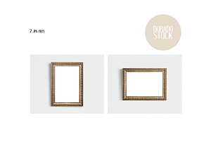 Isolated Old Frame Mockups