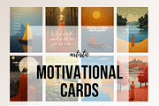 Motivational affirmation cards Canva, a Card Template by mkStudioLab (Thumbnail 2 of 2)