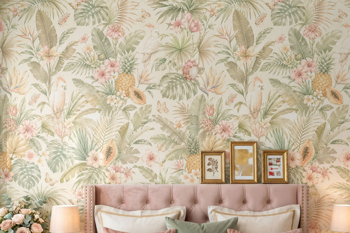 Luxury Bedroom Wallpaper Mockup PSD, a Household Mockup by 1001 mockups (Photo 12 of 14)