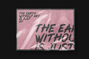 Pink Blue - Brush Display font, a Script Font by Rometheme Std (Thumbnail 3 of 12)