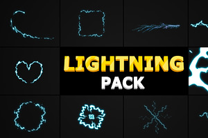 Lightning Pack | FCPX, a Templates & Theme by FlashFXbox