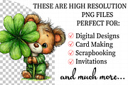 St. Patrick's Teddy Bear Clipart, an Illustration by Daily.Designs (Thumbnail 2 of 8)