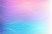 Wave Pattern, a Decorative Illustration by Marina Demidova (Thumbnail 1 of 2)