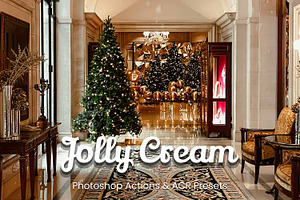 30 Jolly Cream Photoshop Collection, an Action Add-On by 3Motional