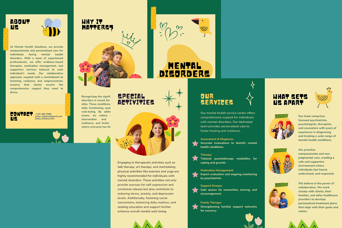 Modern Trifold Brochure Template, a Brochure Template by judayartworks (Photo 5 of 21)
