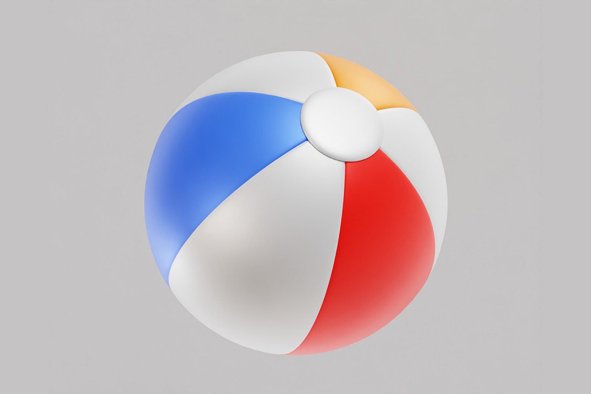 Beach Ball, an Object 3D Model by fahad121 (Photo 1 of 7)