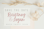 Sweet Magnolia Hand Lettered Font, a Script Font by Dansie Design (Thumbnail 4 of 7)